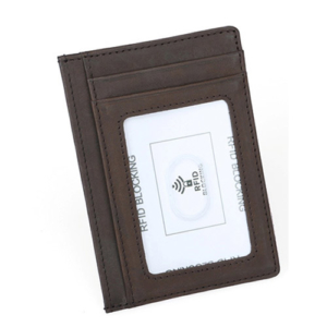 Dark-brown-wallet RFID